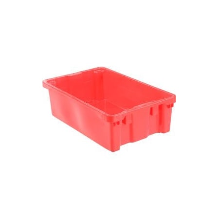 Lewisbins LEWISBins SN2414-8 Polyethylene Container 24L x 14W x 8H, Red, PK5 SN2414-8RD